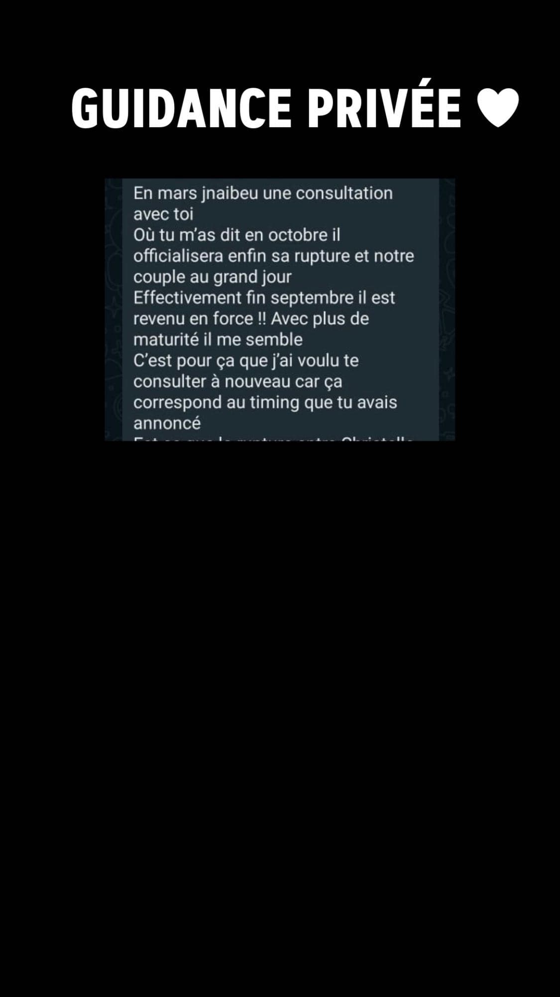 Témoignage 1